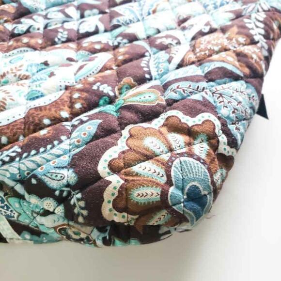 Vera Bradley Java Blue Crossbody Bag Purse Ret 2006, Discontinue  Floral Paisley - Picture 8 of 8